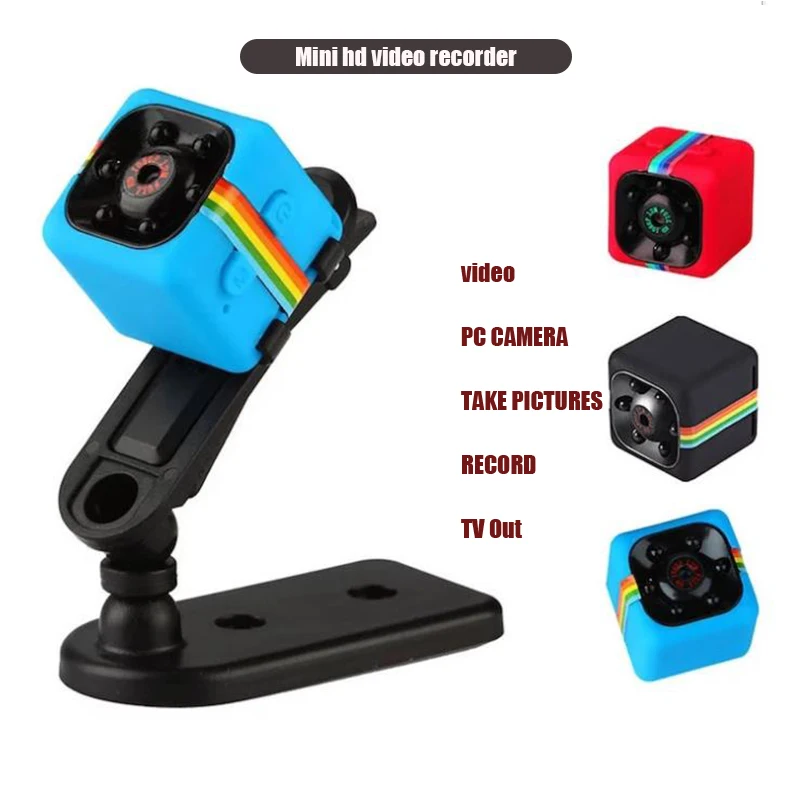 Семейная мини-камера безопасности, маленькая камера 1080 p для ночного видения, видеокамеры, микро-видеокамера, цифровая видеокамера, видеорегистраторы