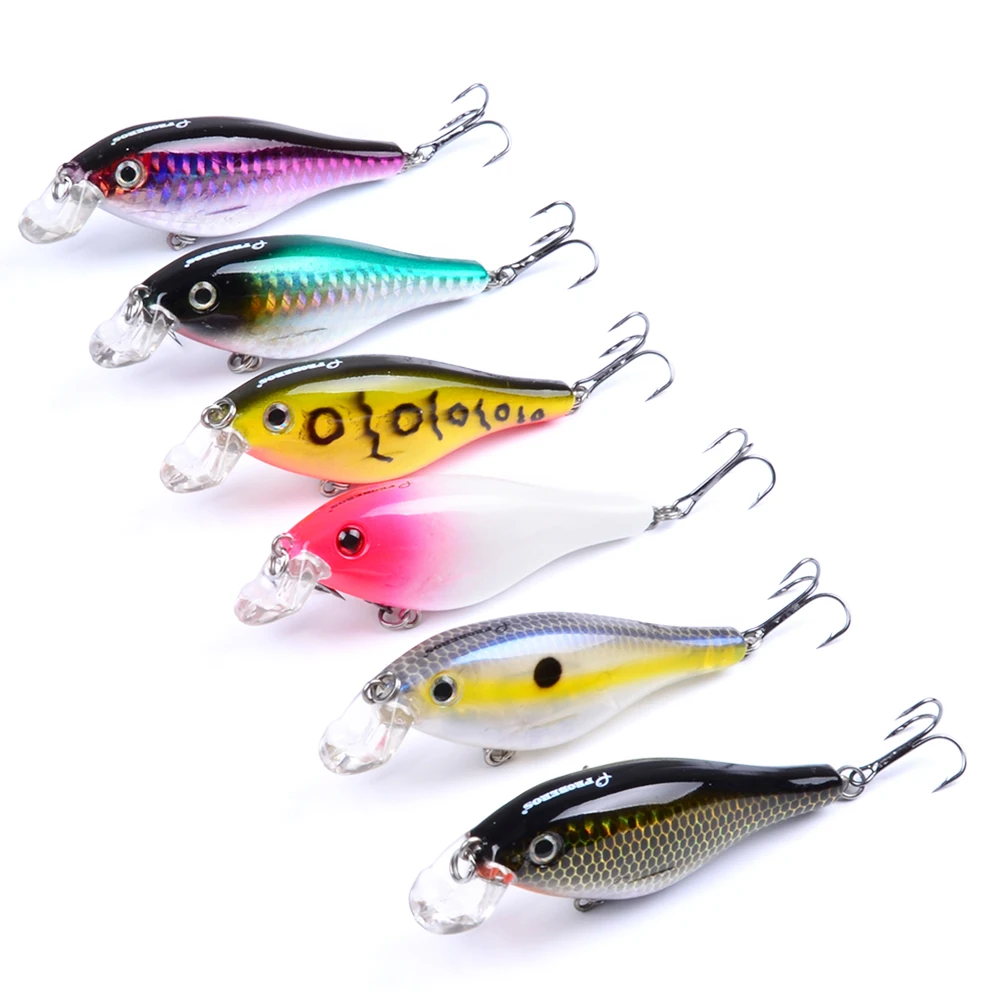 1 шт. пластиковые рыболовные приманки с рисунком 3 &quot 8 4 см/11 09 г 0 унций VIB Bassbait 6
