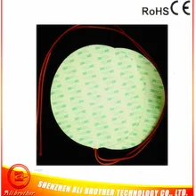 Силиконовая Резина 3D-принтеры нагреватель 240 В 600 Вт Диаметр 350*1.5 мм клей 1 лицо 100 К термистор 1000 мм провод xd-h-m-324