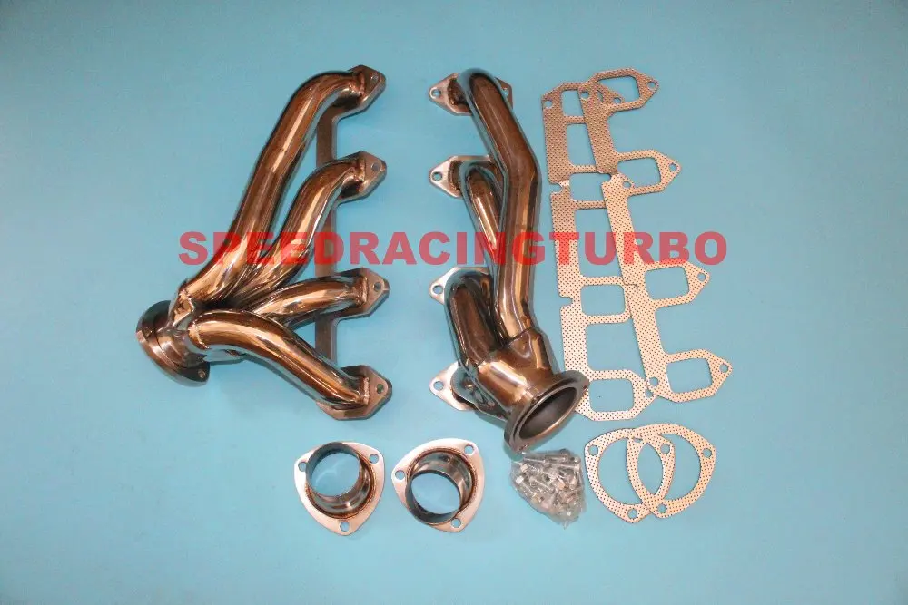 SS STAINLESS STEEL HEADER EXHAUST MANIFOLD FOR FORD 330/360/390 BIG BLOCK FE