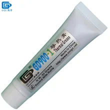GD Brand Thermal Conductivity Grease Paste Silicone GD900-1 Heat Sink Compound Containing Silver Net Weight 30 Grams Gray ST30