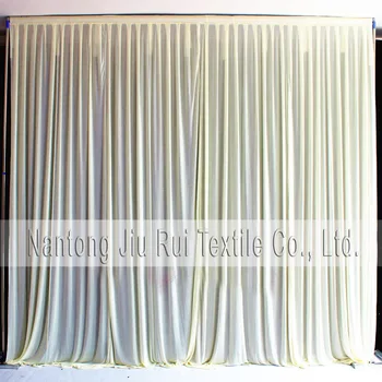 

Free Shipping Ice Silk 3M*3M Wedding Curtain Wedding Backdrop