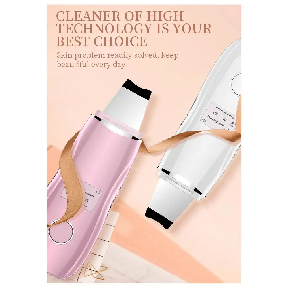 Facial Skin Scrubber Blackhead Remover Acne Extractors Facial Lifting Treatment Rechargeable Dermabrasion Skin Exfoliation