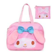 Милая Марка pom-Pom Purin My Melody складная дорожная сумка для женщин девочек мультфильм розовый желтый вместительная спортивная сумка сумки, чемоданы для путешествия