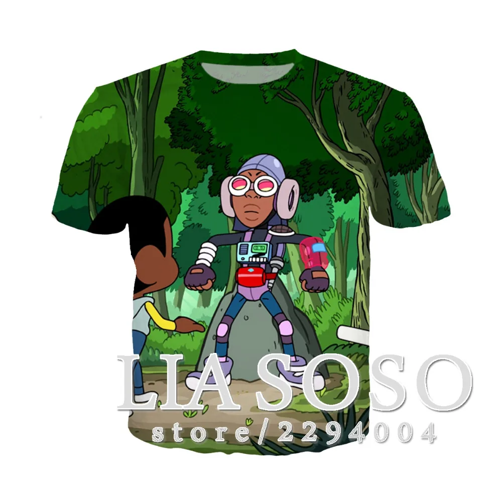 

Craig Of The Creek t-shirt short sleeve tshirt 3d print fashion new arrived women men casual funny tshirt freeshipping r1