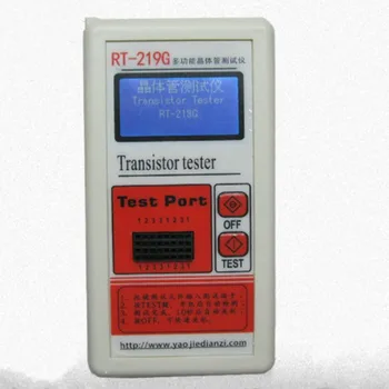 

RT-219G transistor tester graphics display resistance inductance two or three pole tube capacitance ESR meter