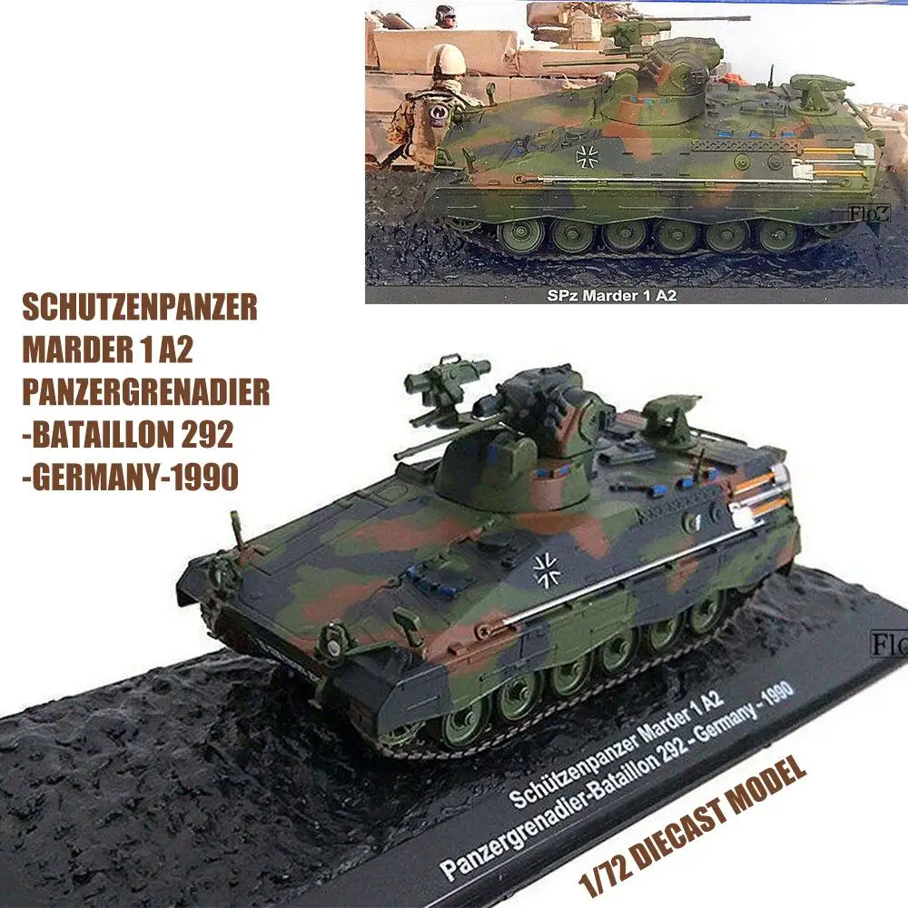 Schutzenpanzer Marder 1 A2 Panzergrenadier-Bataillon 1/72 DIECAST MODEL TANK IXO |