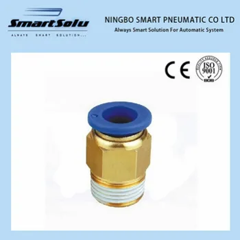 

Free Shipping 50PCS A Lot 10mm Push-to-Connect Pneumatic Valve Quick Fitting 1/4'' Male PC10-02