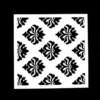 

1PC 2 Head Flower Shaped Reusable Stencil Airbrush Painting Art DIY Home Decor Scrap booking Album Crafts Free Shipping