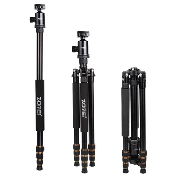 

ZOMEI Z688 Tripod Magnesium Alloy Monopod Stand with Ball Head and Quick Release Plate for DSLR Camera