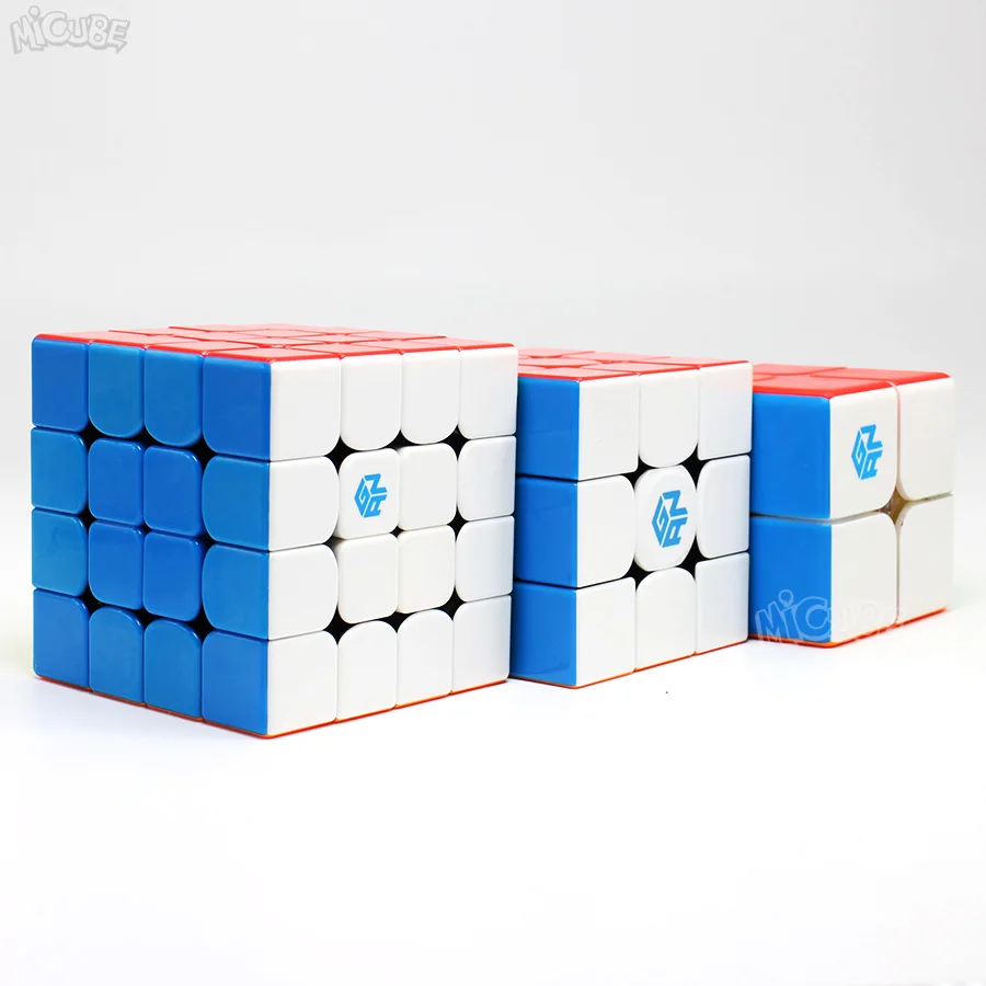 Magnético de Gan Cubo Velocidade Mágica 4x4x4 Gan 356 ar sm 354 m 460 249 v2 356x Stikerelss Magnetc 2x2x2 3x3x3 9 Cubos mágicos