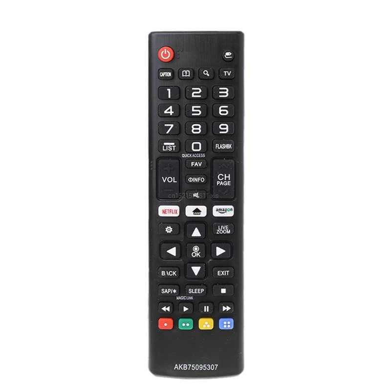 

Remote Control AKB75095307 3V for LG AKB75095303 Led Smart TV 55LJ550M 32LJ550B 32LJ550M-UB Controller Player Replacement
