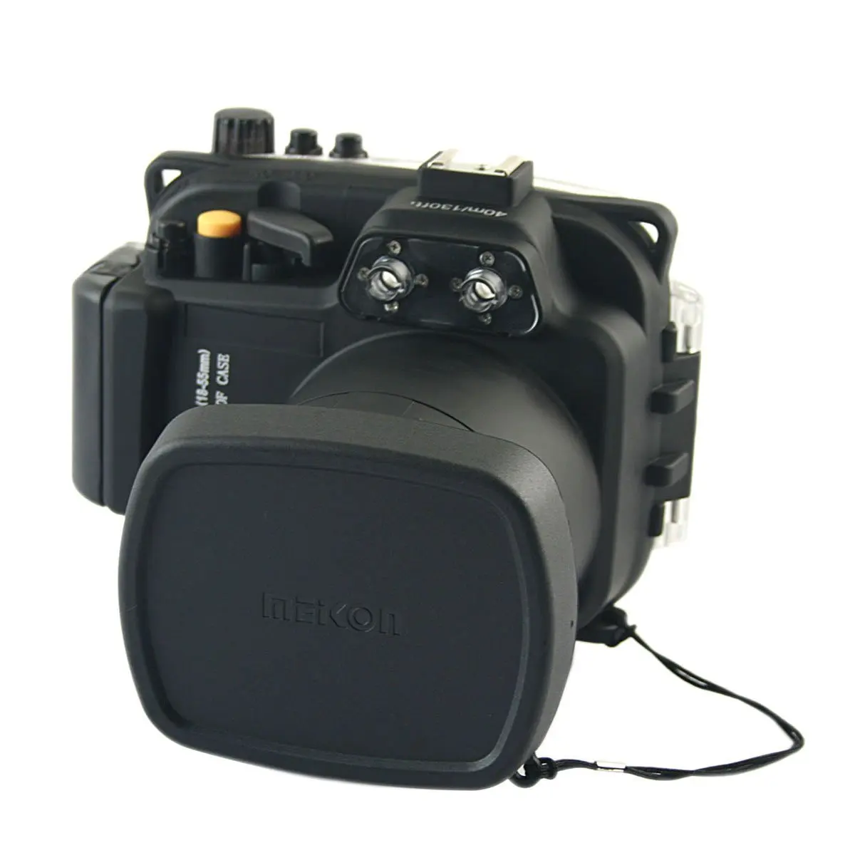 Meikon 40 м Водонепроницаемая подводная камера корпус сумка для sony NEX-5R NEX-5L 18-55 мм объектив камеры