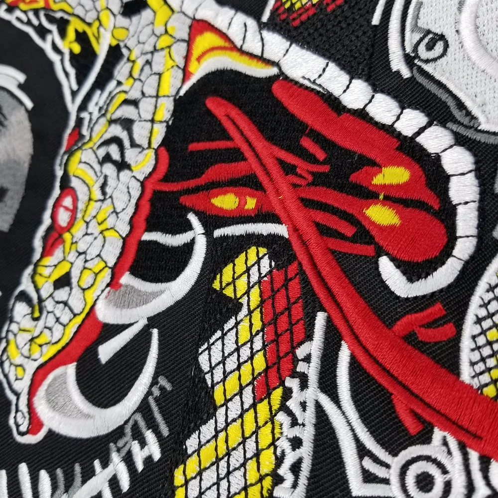 L170715-1 NEW ARRIVAL LIVE FREE RIDE FREE EMBROIDERY PATCH MOTORCYCLE CLUB VEST OUTLAW BIKER MC JACKET PUNK IRON ON BADGE FREE SHIPPING (2)