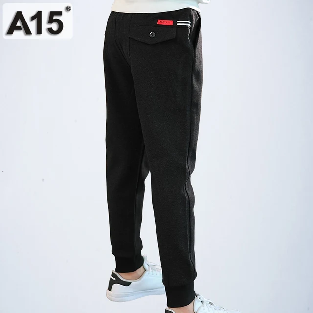 Big Boys Sports Trousers Autumn Winter Cotton Pants for Boys Size 10 12
