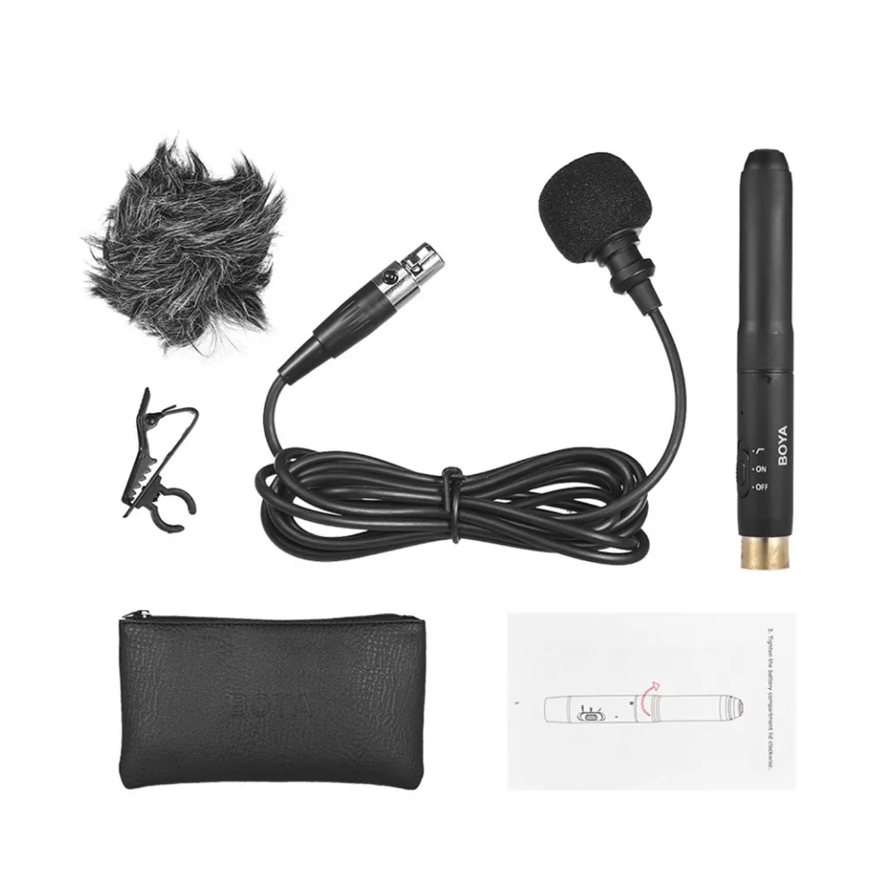 BOYA BY-M11C Cardioid Condenser Lapel Lavalier