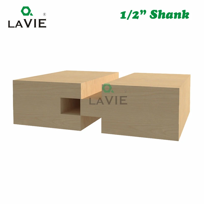2pcs 12mm 1/2 Inch Shank Tongue & Groove