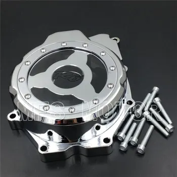 

Motorcycle Left side Billet Engine Stator cover see through For Yamaha YZF-R6 2006 2007 2008 2009 2010 2011 2012 2013 CHROME