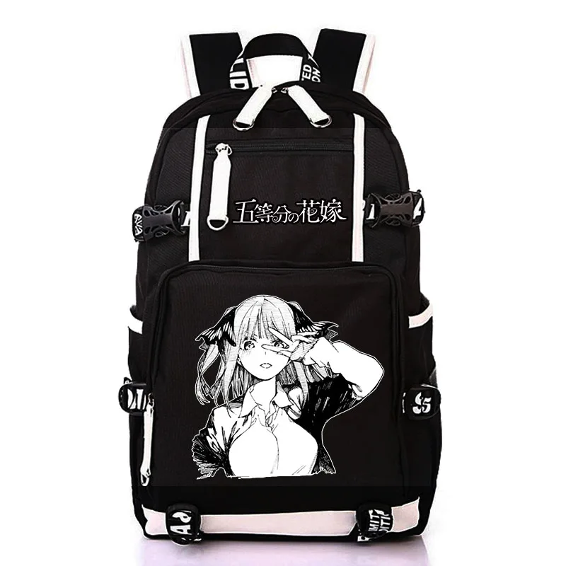 Новинка 2019 года Quintuplets Накано Мику косплэй для женщин рюкзак холст школьные ранцы для подростков рюкзак для девочек с отделением для