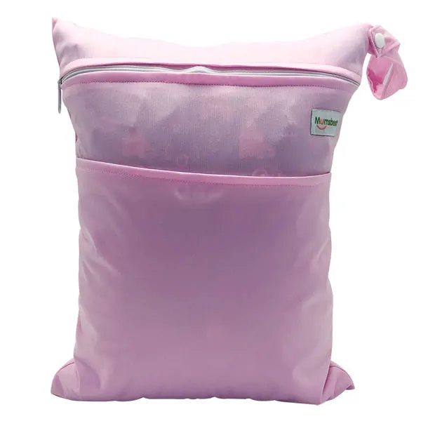 [Mumsbest] новая мокрая сумка Моющиеся Многоразовые Тканевые Пеленки сумки для подгузников водонепроницаемая Спортивная Дорожная сумка для плавания большой размер: 40X30 см - Цвет: WB03