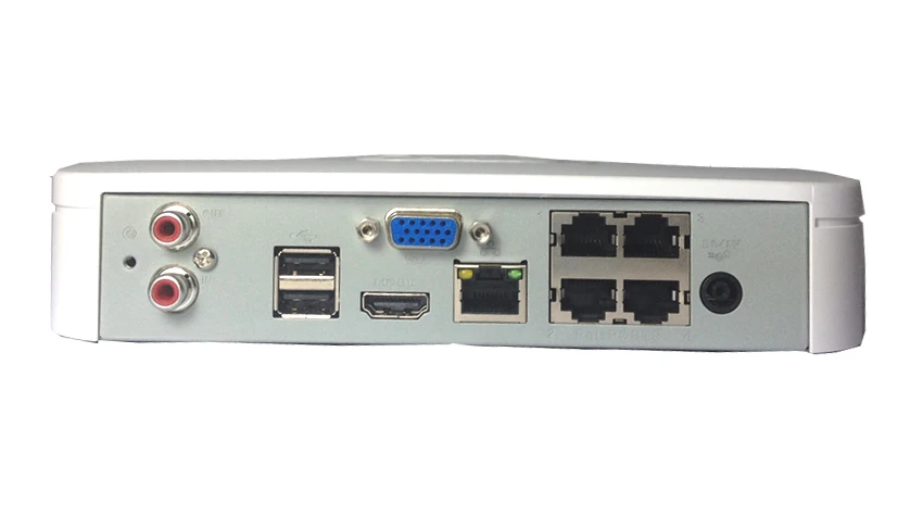 Сетевой видеорегистратор Dahua NVR NVR4104 P 4kS2 4CH 8MP Smart 1U 4PoE 4K & H.265 Lite Full HD 1080P с 1SATA|nvr