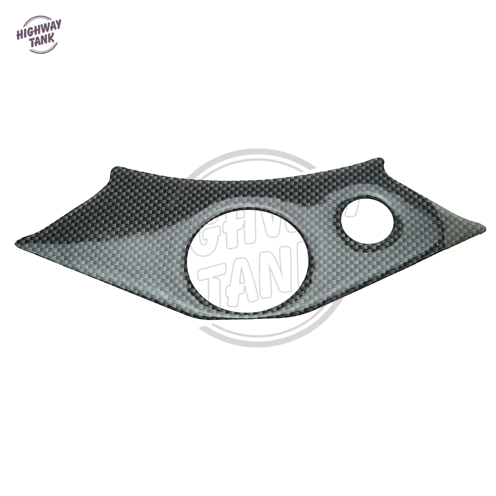 

1 Pcs Motorcycle Carbon Fiber Pattern Top Triple Clamp Yoke Sticker case for Yamaha YZF600 R6 1998-2002
