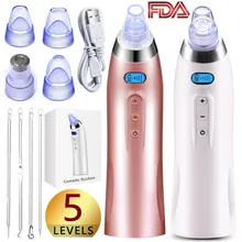 Обновленный Вакуумный Очиститель черных точек для удаления акне очиститель кожи лица очиститель пор для носа уход за прыщами экстрактор