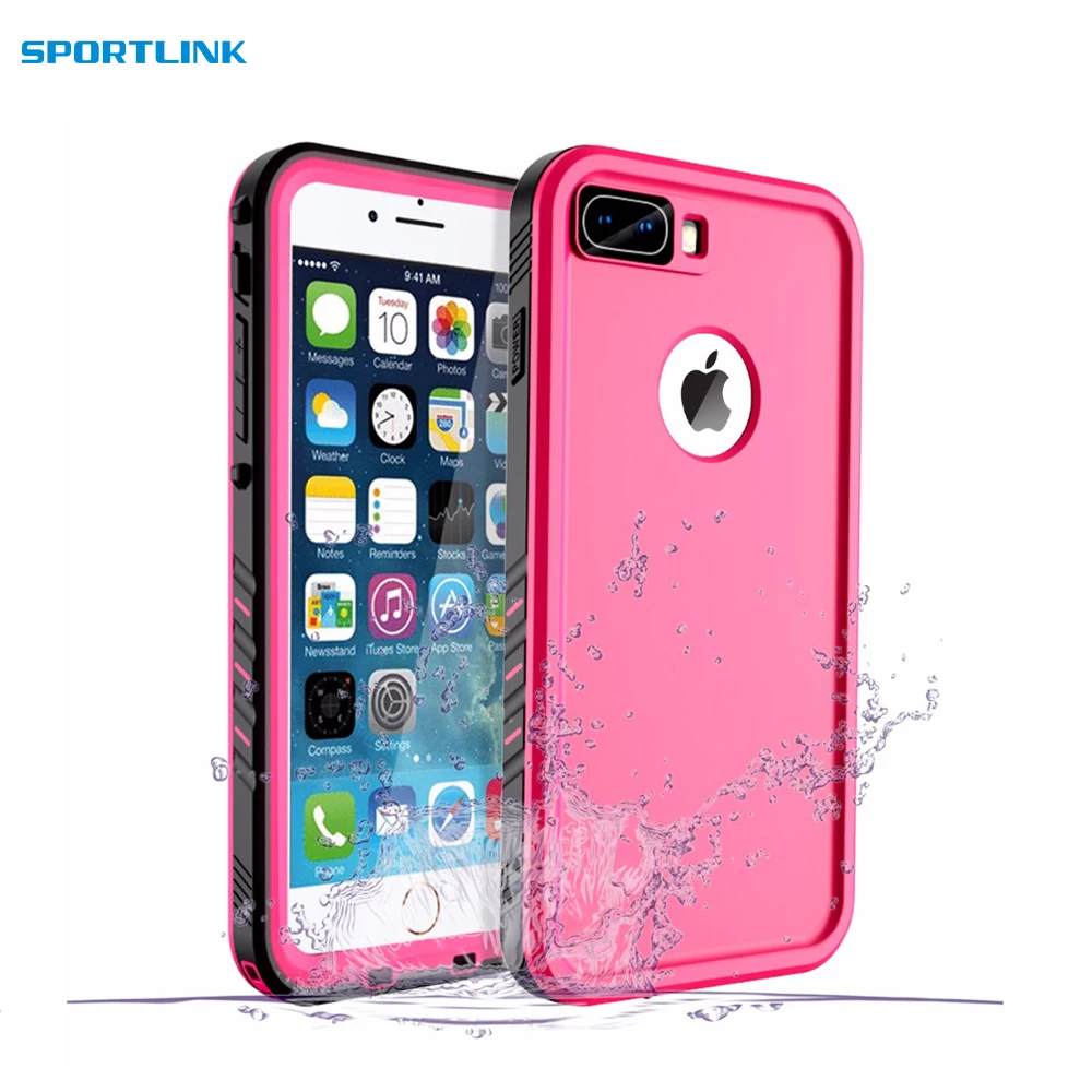 Waterproof case for iPhone 8 Plus 7 Plus Shockproof Full