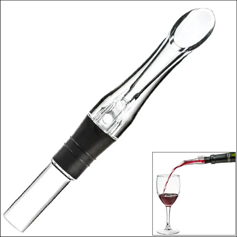 by DHL or EMS 500 pcs Acrylic Aerating Pourer Decanter Wine Aerator