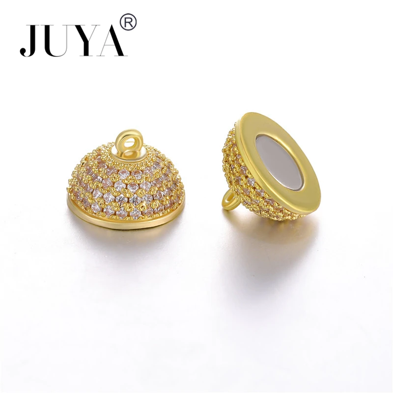 2 Pcs Supplies Jewelry Copper Zirconia Girl Mama Connectors For Making Baby Foot Snowflake Pendants Ball Magnetic Charms | Украшения и