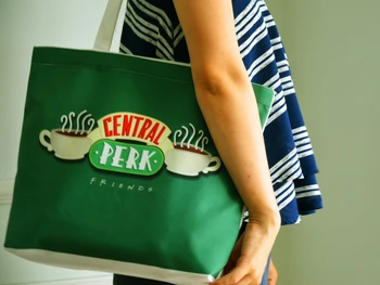 

New Friends GREEN Central Perk Environmentally-Friendly Canvas Bags