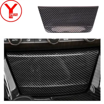 

carbon fiber car cigarette lighter panel cover For honda accord LX 10 2018 ABS Interior parts auto accessories for accord YCSUNZ
