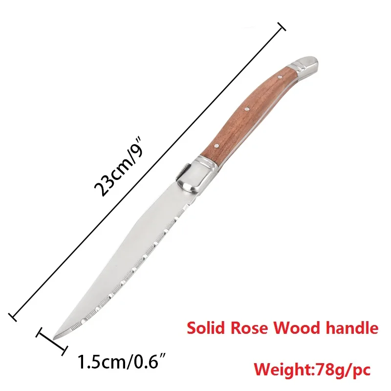 Laguiole solid wood knives  (2)