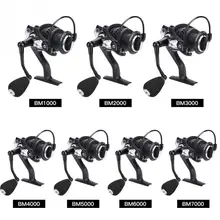 BM 1000-7000 5,2: 1 углеродная спиннинговая Рыболовная катушка, летающее колесо для пресной/соленой воды, морская рыболовная спиннинговая катушка для карпа