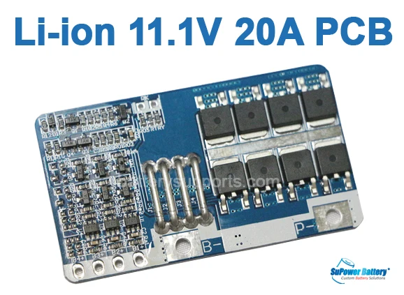 SuPower 3 S 10 8 V 11 1 12 6 20A литий-ионный Литий-полимерный перезаряжаемый аккумулятор
