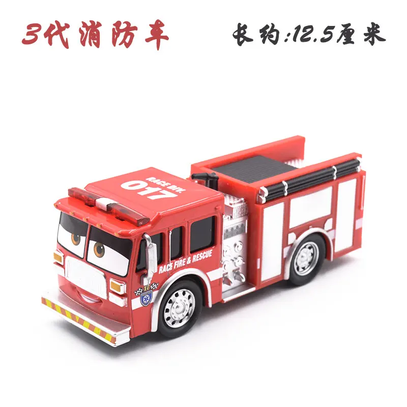 Pixar Cars 3 Miss Fritter Black Jackson Storm Mack Truck Smokey Daniel Swervez Diecasts металлический сплав автомобиля