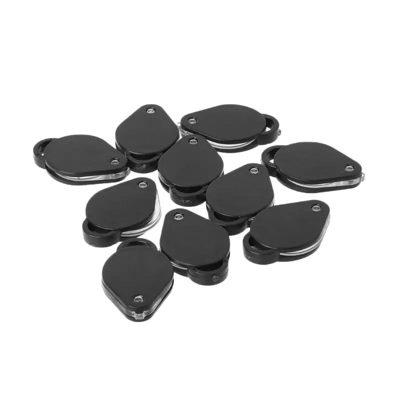 

10pcs Mini Magnifier Kids Fun Toys Folding Magnifying Eye Glass Loupe Lens