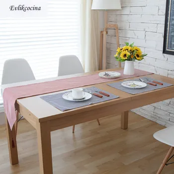 melhor Livre Shiping Listra Azul Placemat Mesa De Jantar Coaster Pano Isolamento Coffe Xícara De Chá Almofada Cozinha Lareira Individual Para Mesa
