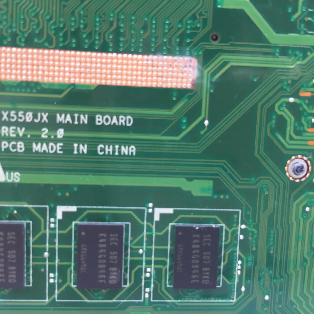  KEFU X550JX motherboard For ASUS X550JX X550JD ZX50J FX50J A550J laptop motherboard X550JK mainboar
