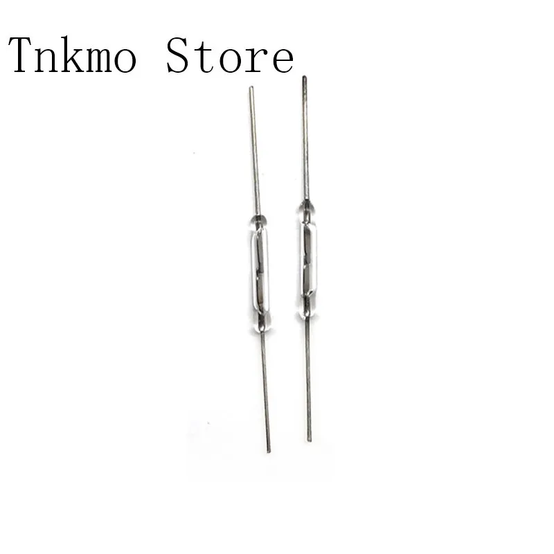 

10pcs Y213 reed pipe Magnetic controlled switch 2*14mm normally open Magnetic induction switch