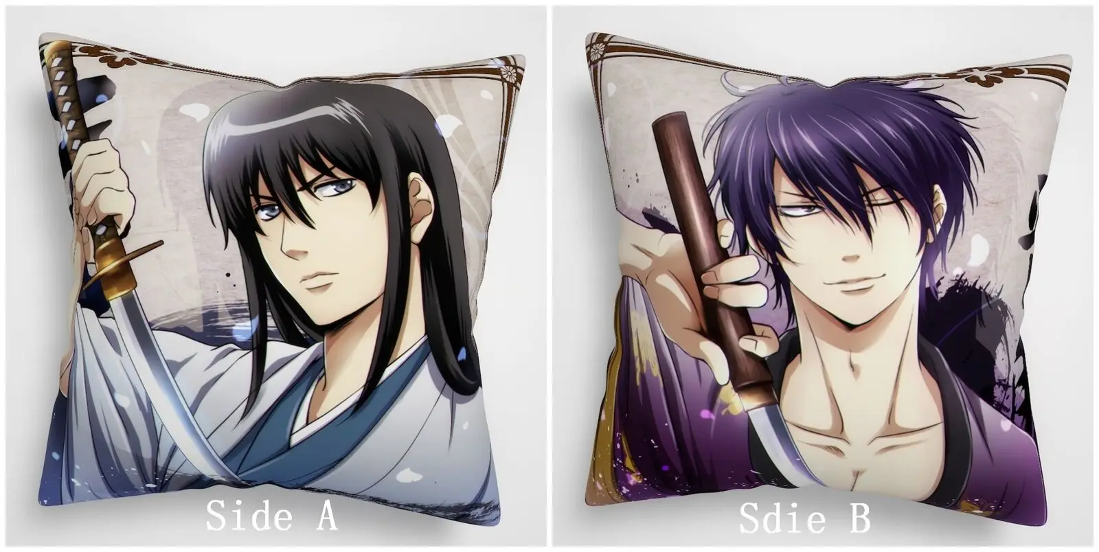 

Suef Anime manga Gintama Anime two sided Pillow Cushion Case Cover 1065