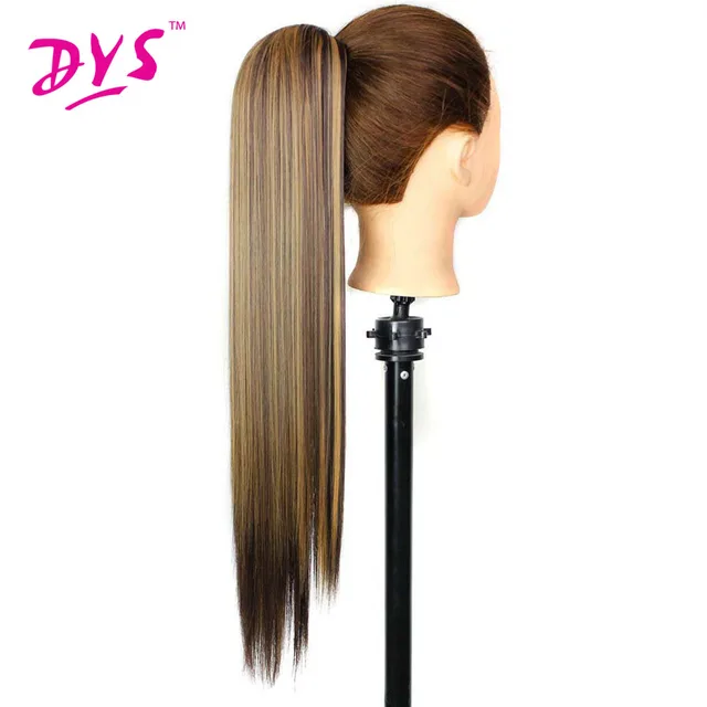 $US $6.87  Deyngs Claw In Ponytail Hair Extensions For Women 60cm 140g Long Straight Fake Hairpieces Heat Resi