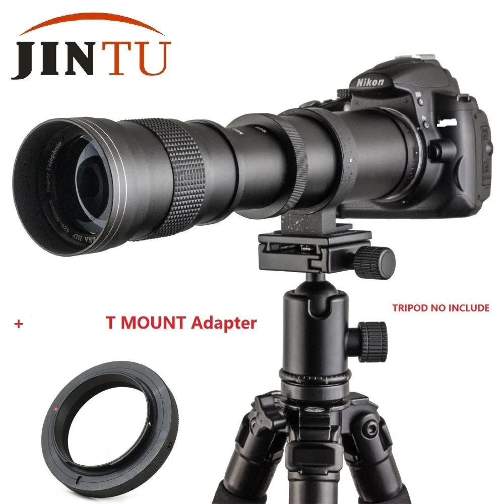 

JINTU 420-800mm F/8.3-16 Top Quality Telephoto Manual Focus Photo Lens for NIKON J1 J2 J3 j4 j5 J6 V1 V2 S1 S2 Camera