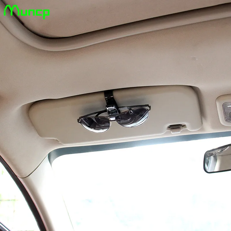 

Muncp Car Glasses Holder Auto Vehicle Visor Sunglass Eye Glasses Holder Clip Support For Mazda 2 3 5 6 CX5 CX7 CX9 Atenza Axela