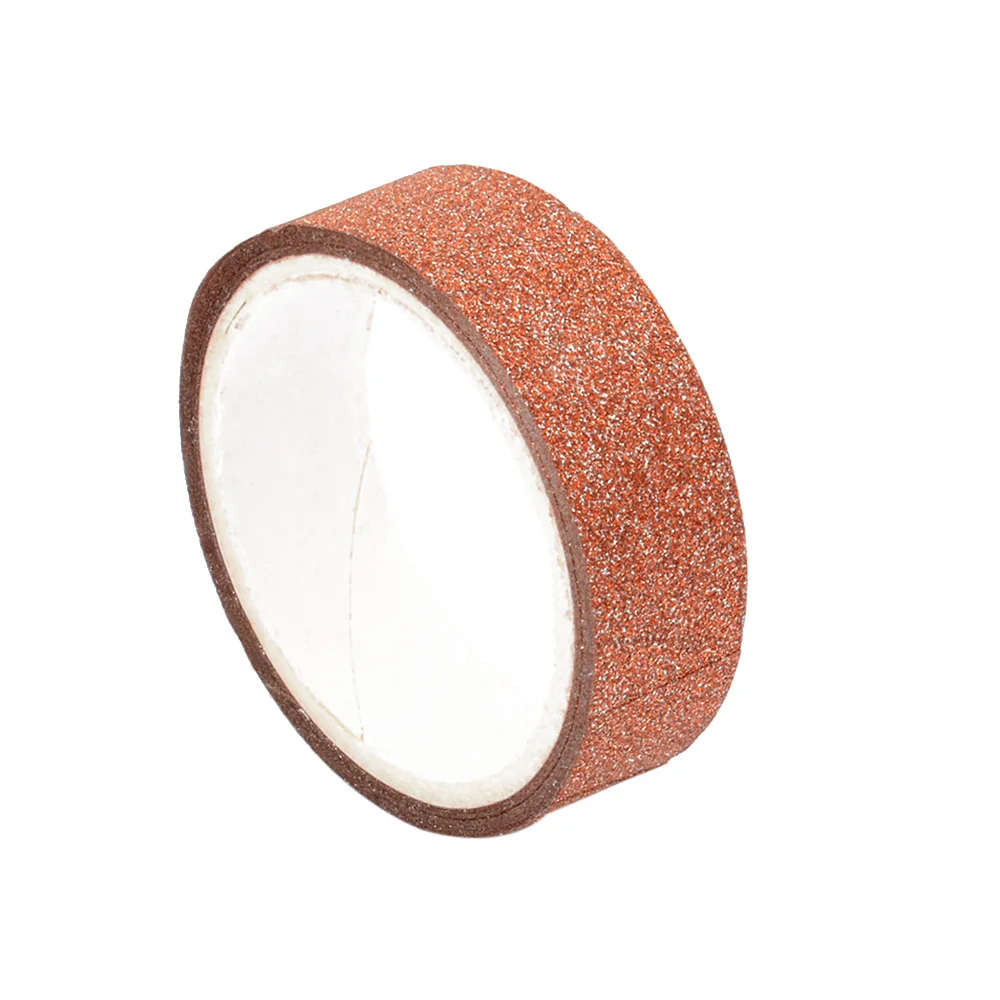 DIY Self-adhesive Glitter Washi Paper Scrapbooking Tape Stickers Wedding Birthday Festival Decorations Craft Paper