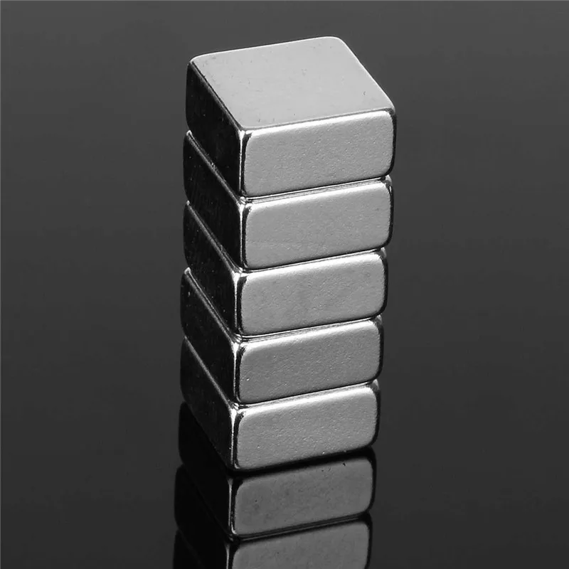 

10Pcs 10mmx10mmx5mm N52 Square Magnet Rare Earth Neodymium Magnet 10x10x5mm Permenent Magnets Hot