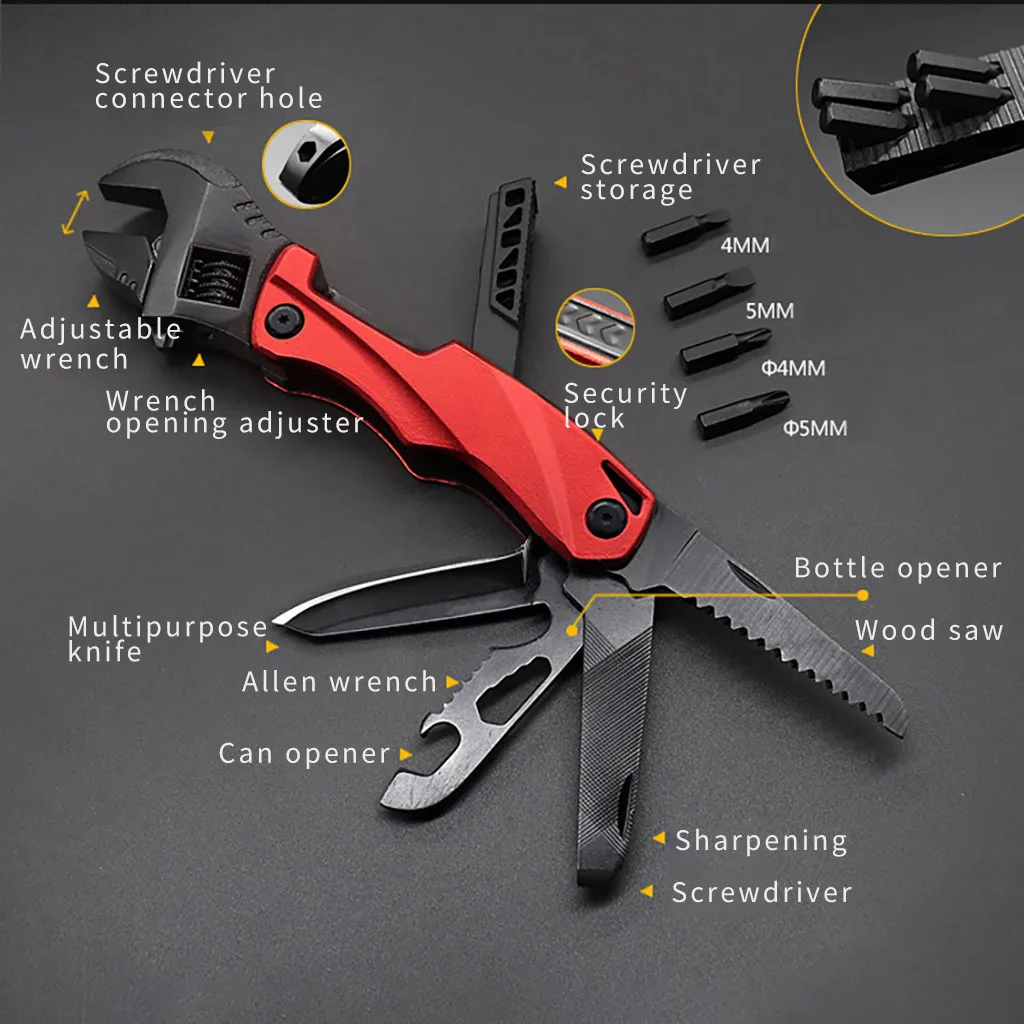 

Combination Wrench Wulti-Function Pliers folding Pliers Outdoor Multi-Function portable multifunction folding plier Cable Cutter