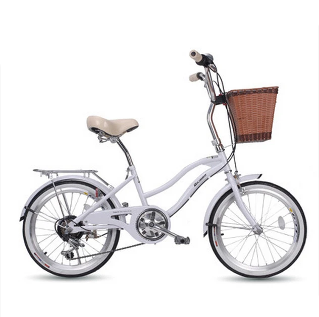 Бренд 20 дюймов карбоновая стальная рама 6 скоростей женский велосипед для спорта на открытом воздухе портативный детский женский велосипед V/дисковый тормоз