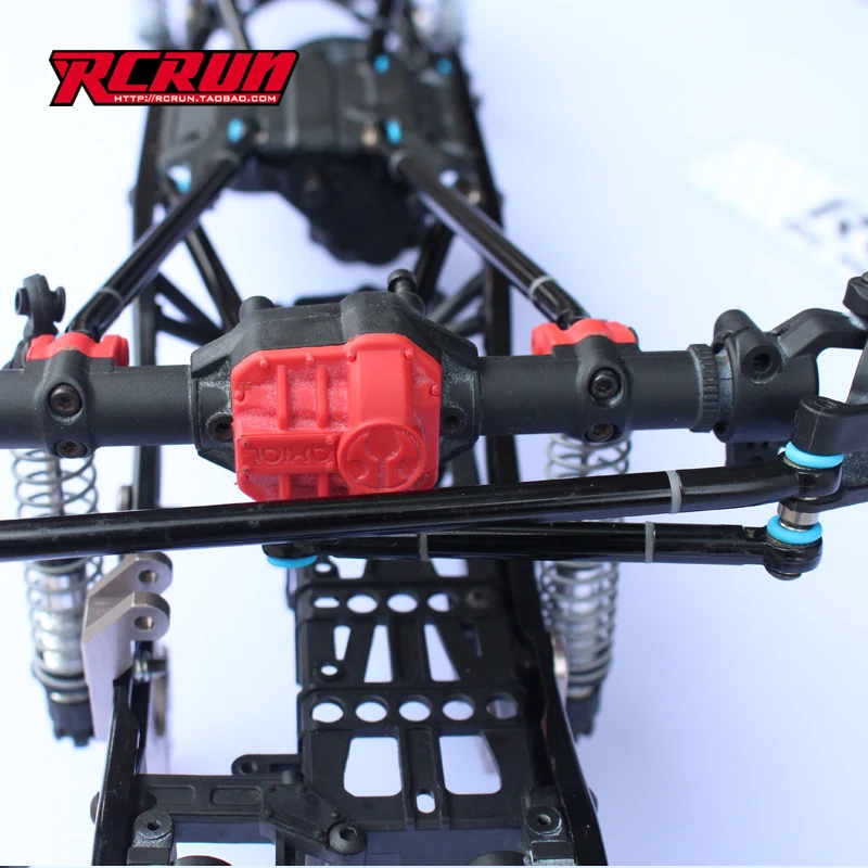 RCRUN 1: 9 альпинистский автомобиль SCX10 90046 47 металлический 4 шатун рулевая тяга