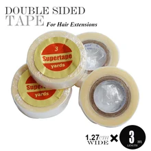 1 шт. сильная супер лента для волос 1,27 см* 3 ярд клейкая лента для наращивания волос лента для париков